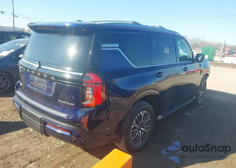 2025 Nissan Armada Platinum 2Wd from USA, damaged, VIN JN8AY3EA7S9000063